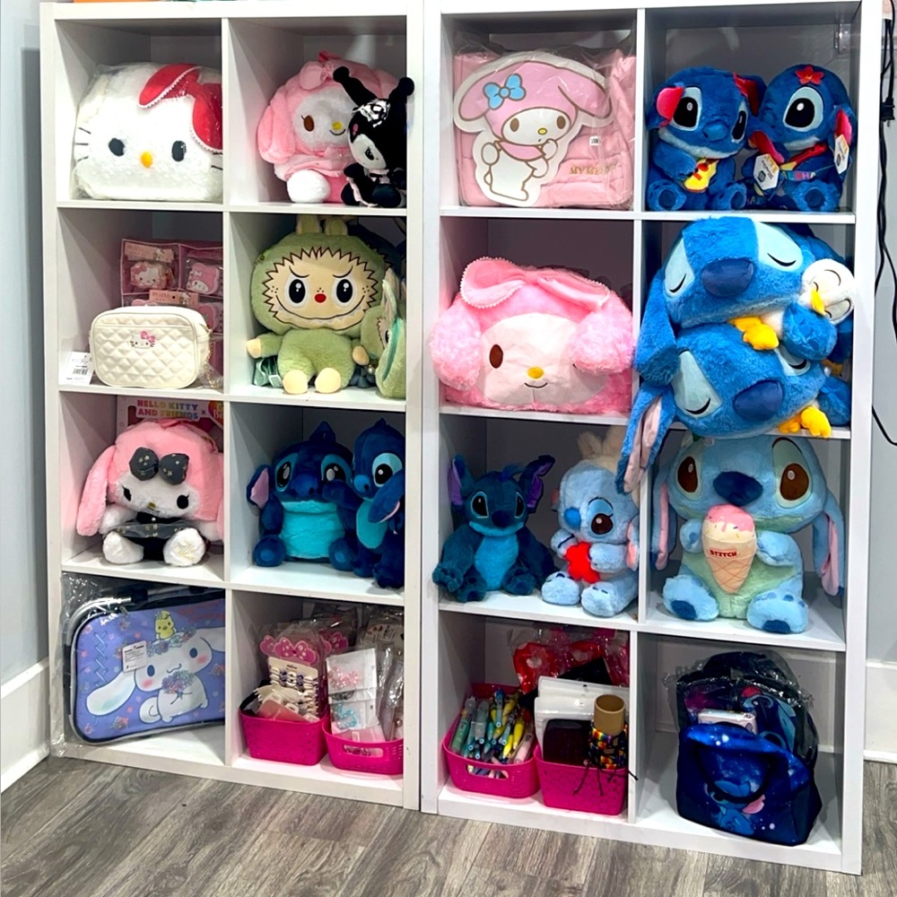 Colorful Plush Toy Collection